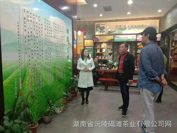 2019年天津客戶(hù)來(lái)公司考察1